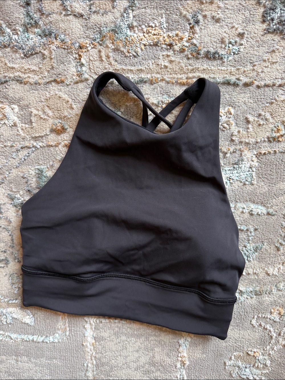 Lululemon high neck energy bra